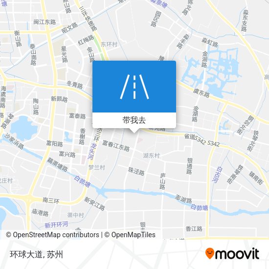 环球大道地图