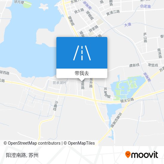 阳澄南路地图