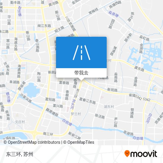 东三环地图