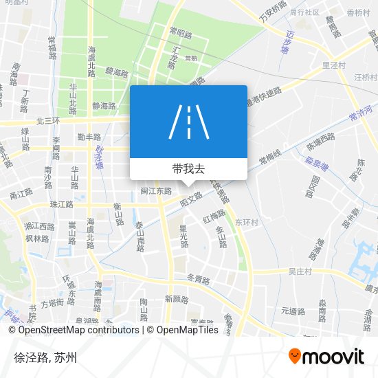 徐泾路地图