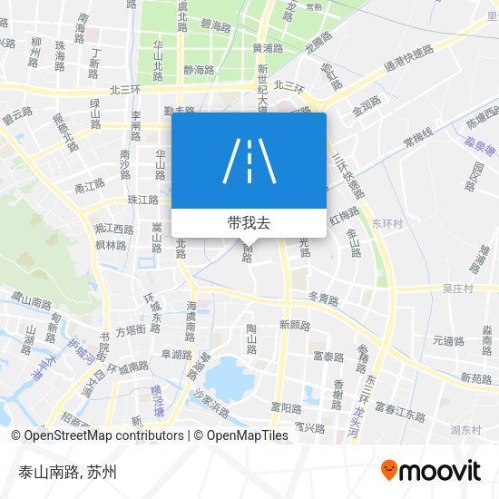 泰山南路地图