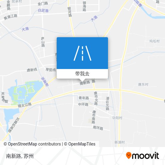 南新路地图