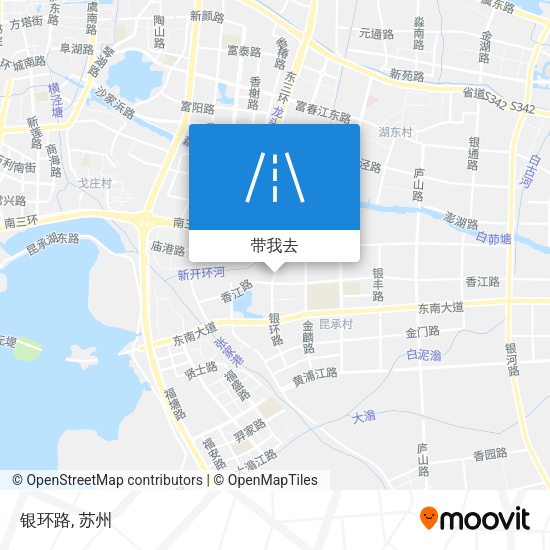 银环路地图