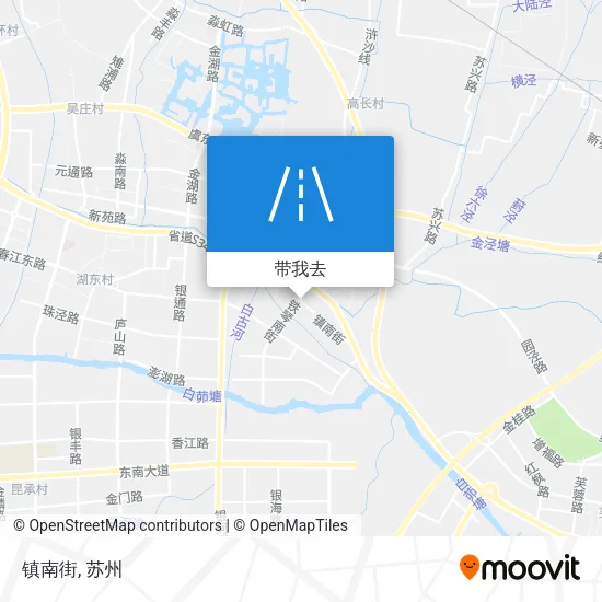 镇南街地图