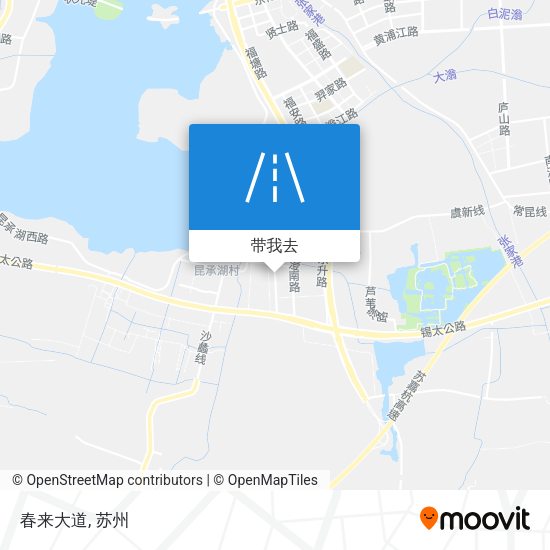 春来大道地图
