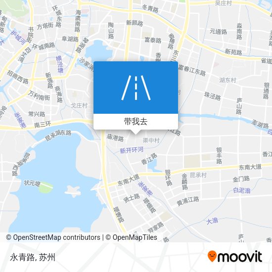 永青路地图