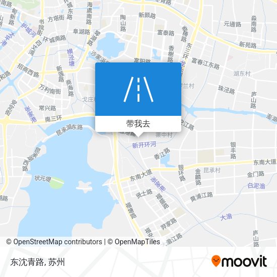 东沈青路地图