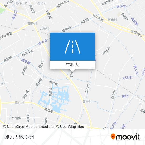 淼东支路地图