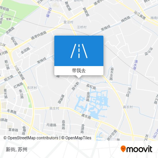 新街地图
