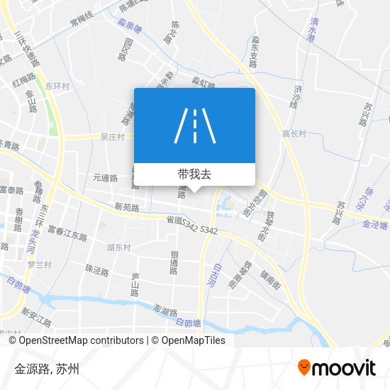 金源路地图