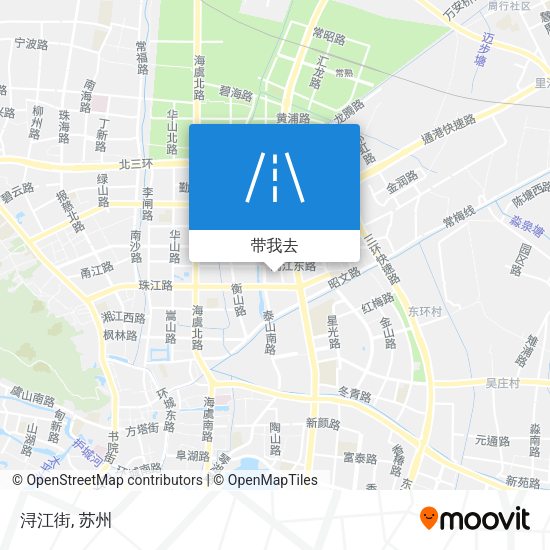 浔江街地图
