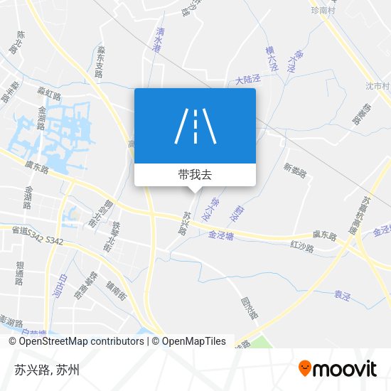 苏兴路地图