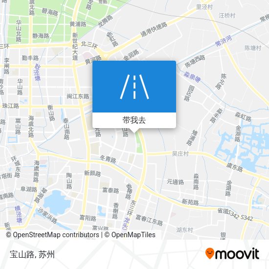 宝山路地图