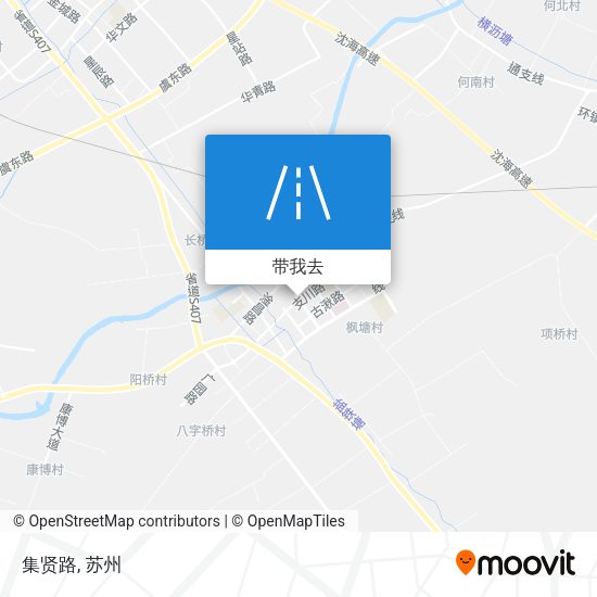 集贤路地图