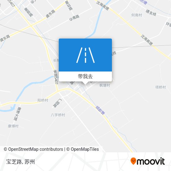 宝芝路地图