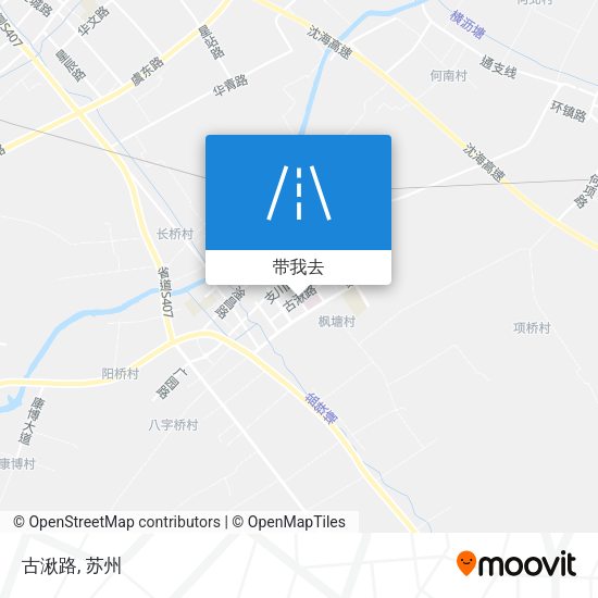 古湫路地图