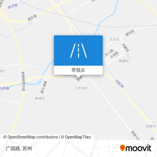 广园路地图