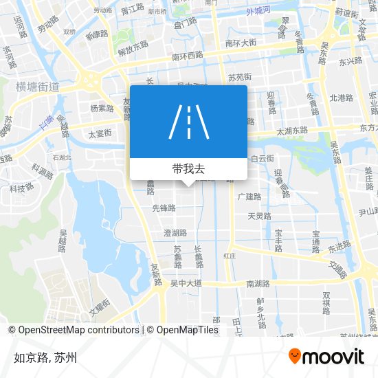 如京路地图