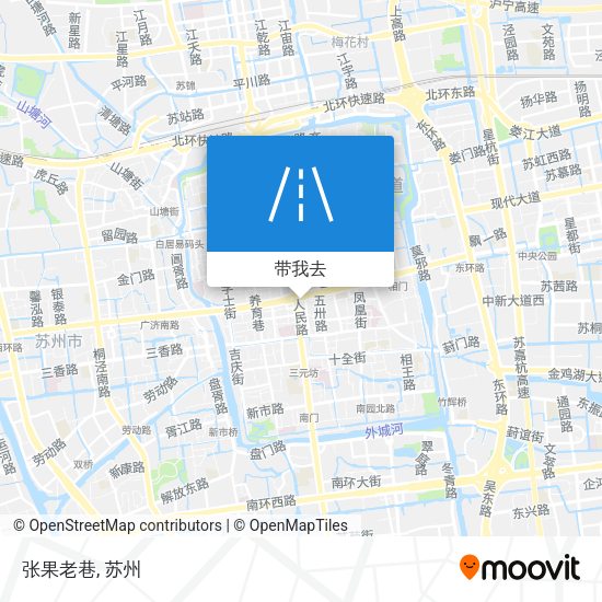张果老巷地图