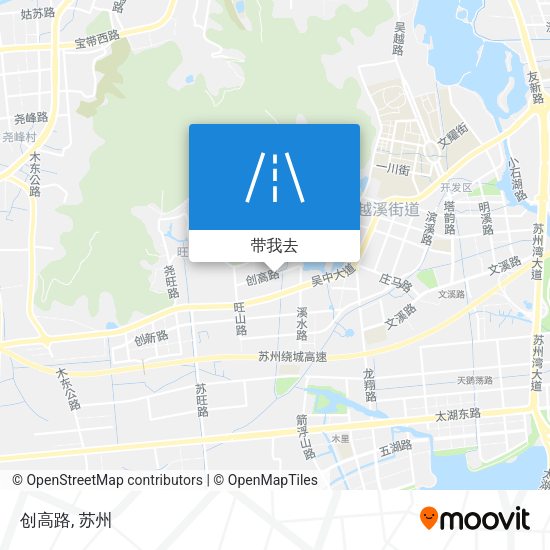创高路地图