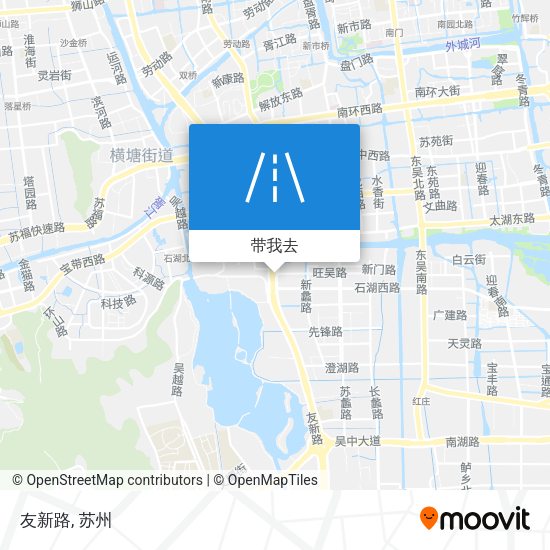 友新路地图