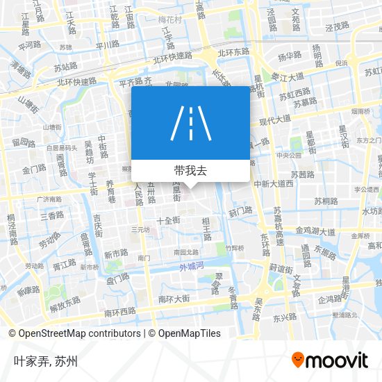 叶家弄地图