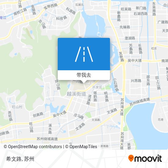 希文路地图