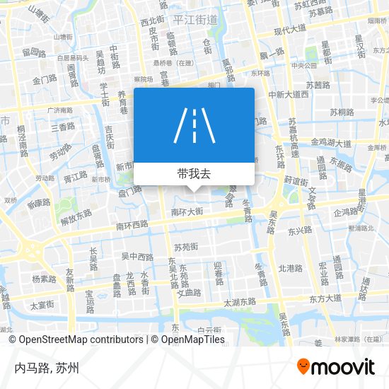 内马路地图
