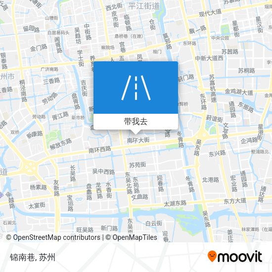 锦南巷地图