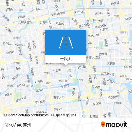 迎枫桥弄地图