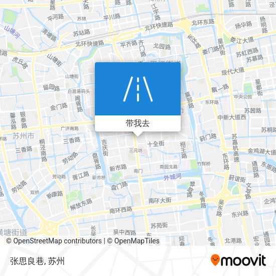 张思良巷地图