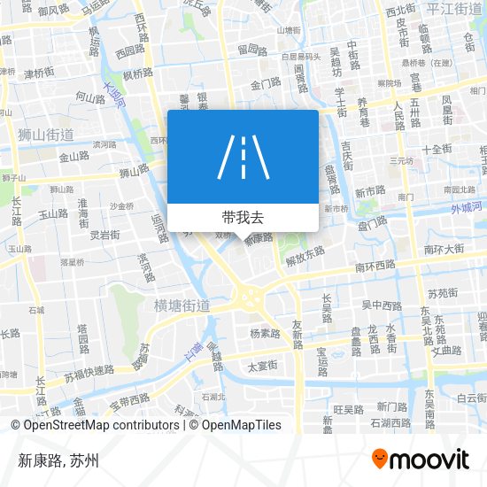 新康路地图