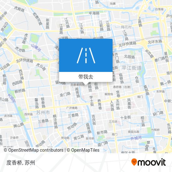 度香桥地图