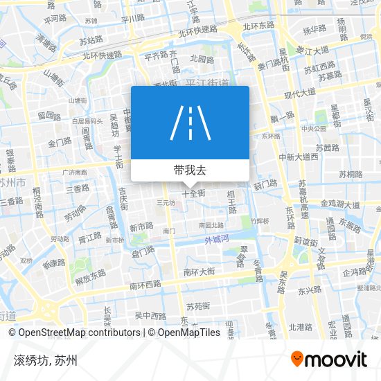 滚绣坊地图