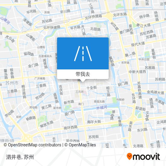 泗井巷地图