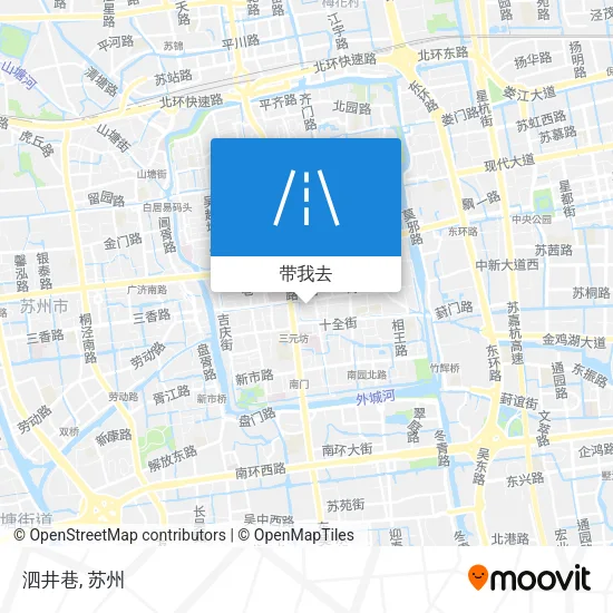泗井巷地图