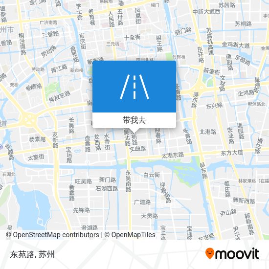 东苑路地图