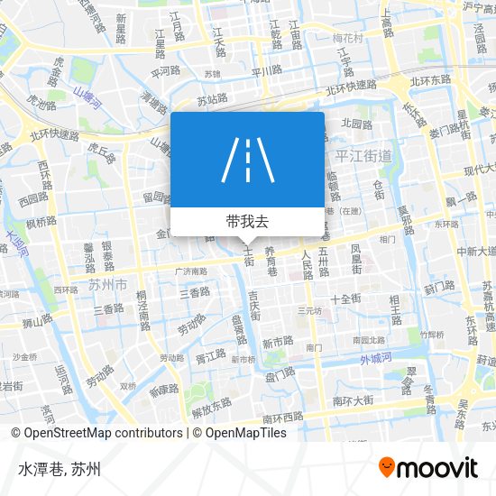 水潭巷地图