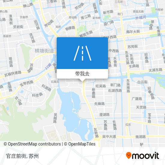 官庄前街地图