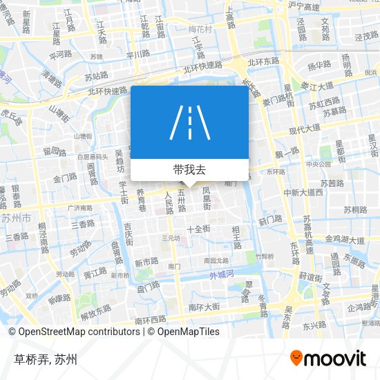 草桥弄地图