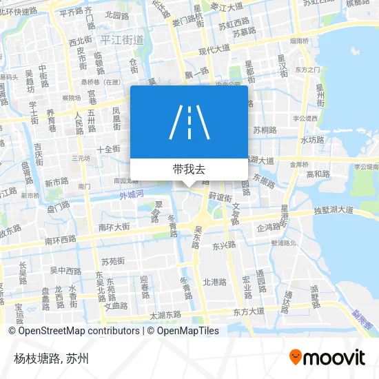 杨枝塘路地图