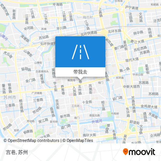 宫巷地图