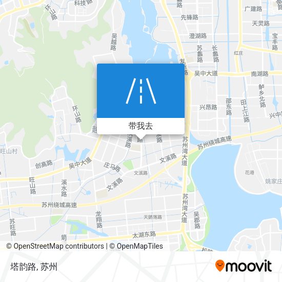 塔韵路地图