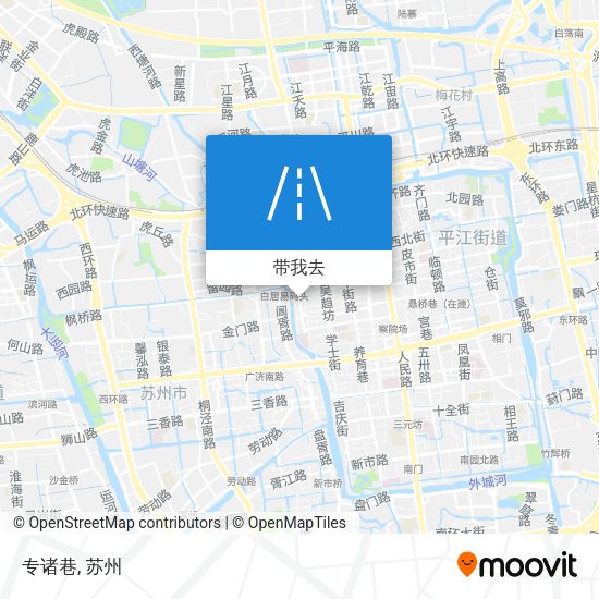 专诸巷地图
