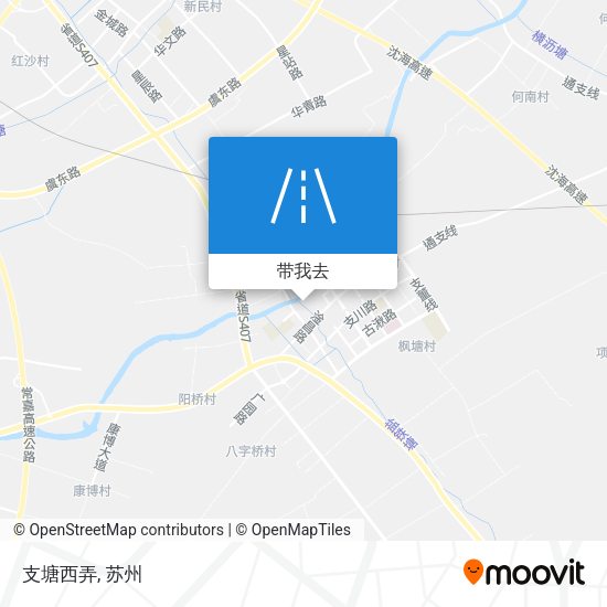 支塘西弄地图