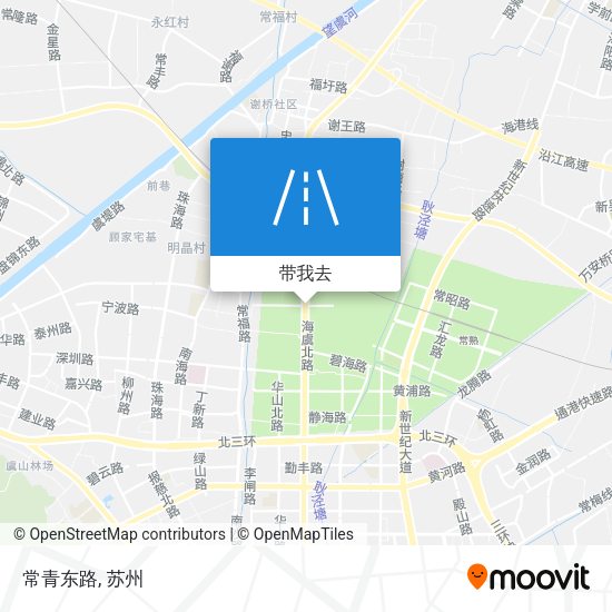 常青东路地图