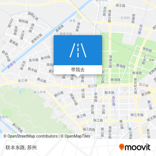 联丰东路地图