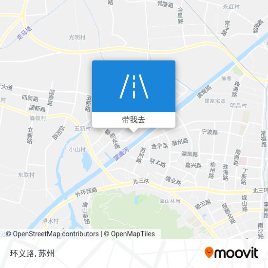 环义路地图
