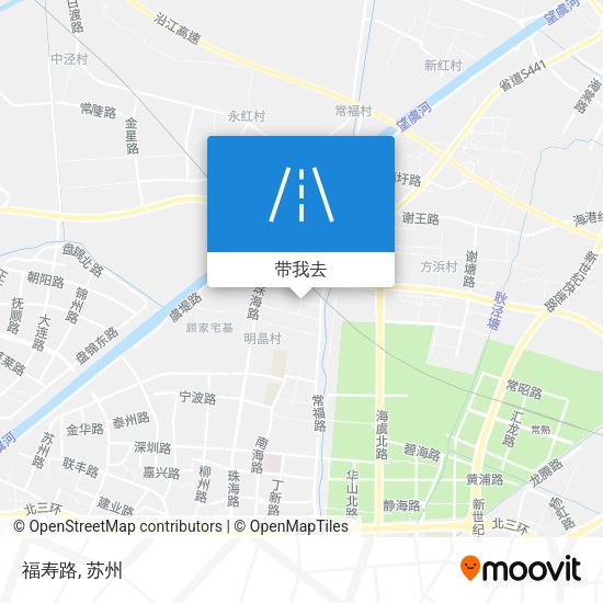 福寿路地图