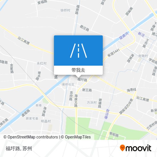 福圩路地图